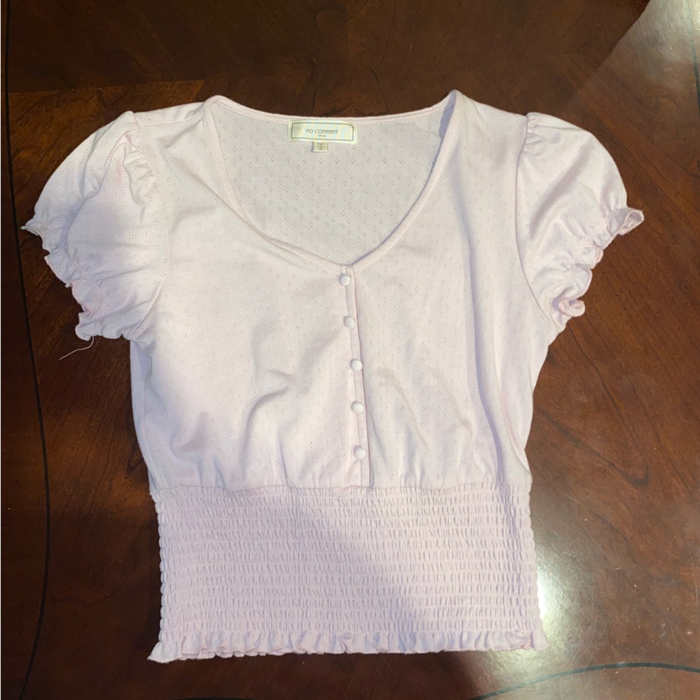 NO COMMENT BRAND Baby Doll Tee Size S